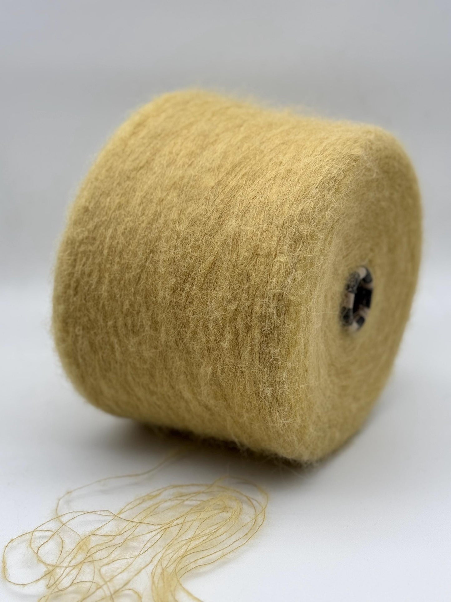 Yellow Baby Alpaca Mohair