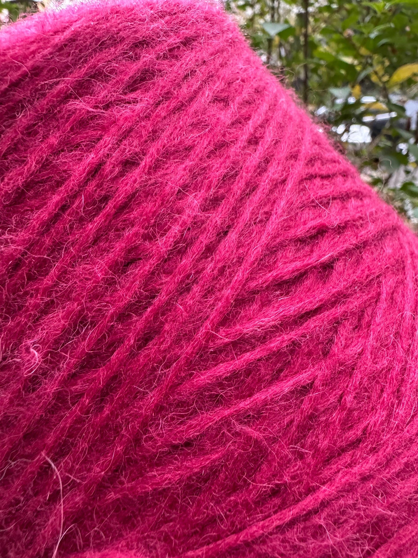 Dark Pink Alpaca Merino
