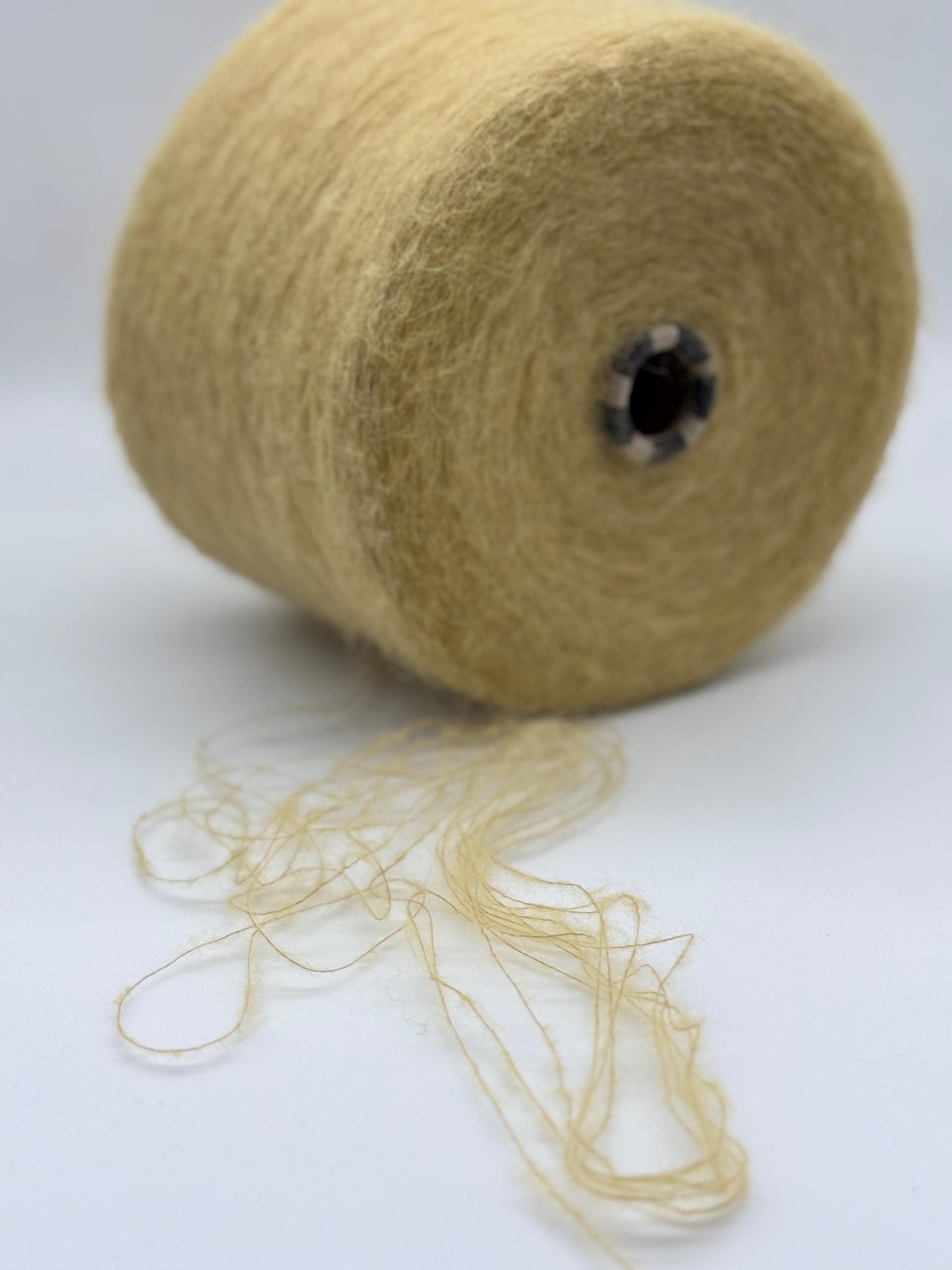 Yellow Baby Alpaca Mohair