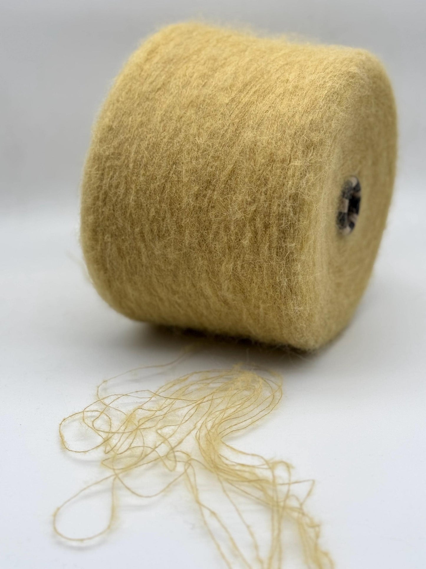 Yellow Baby Alpaca Mohair