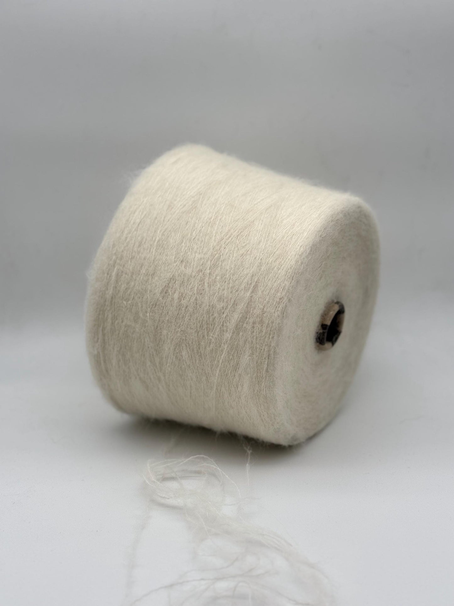 White Baby Alpaca Mohair