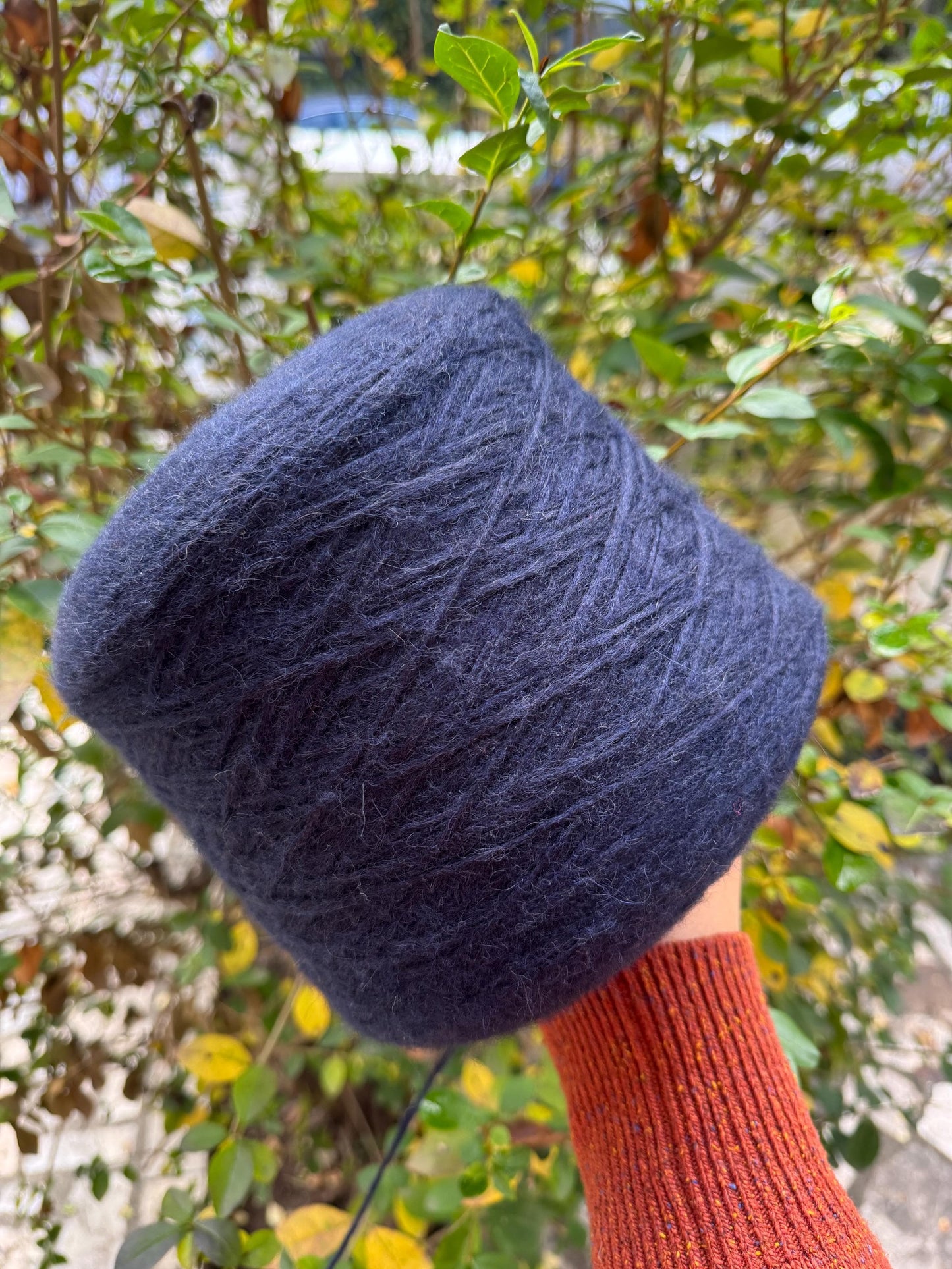 Navy Blue Alpaca Merino
