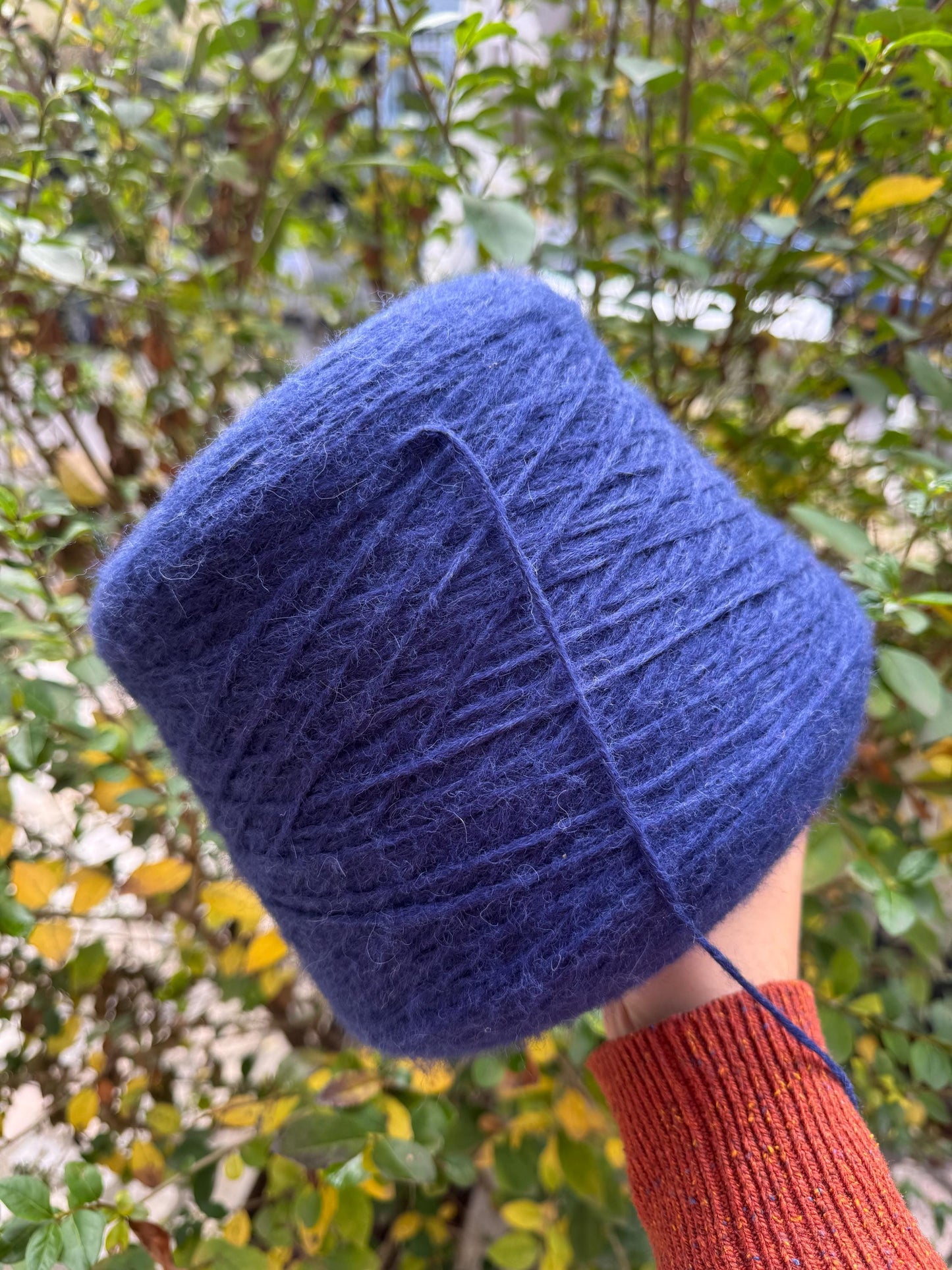 Dark Blue Alpaca Merino