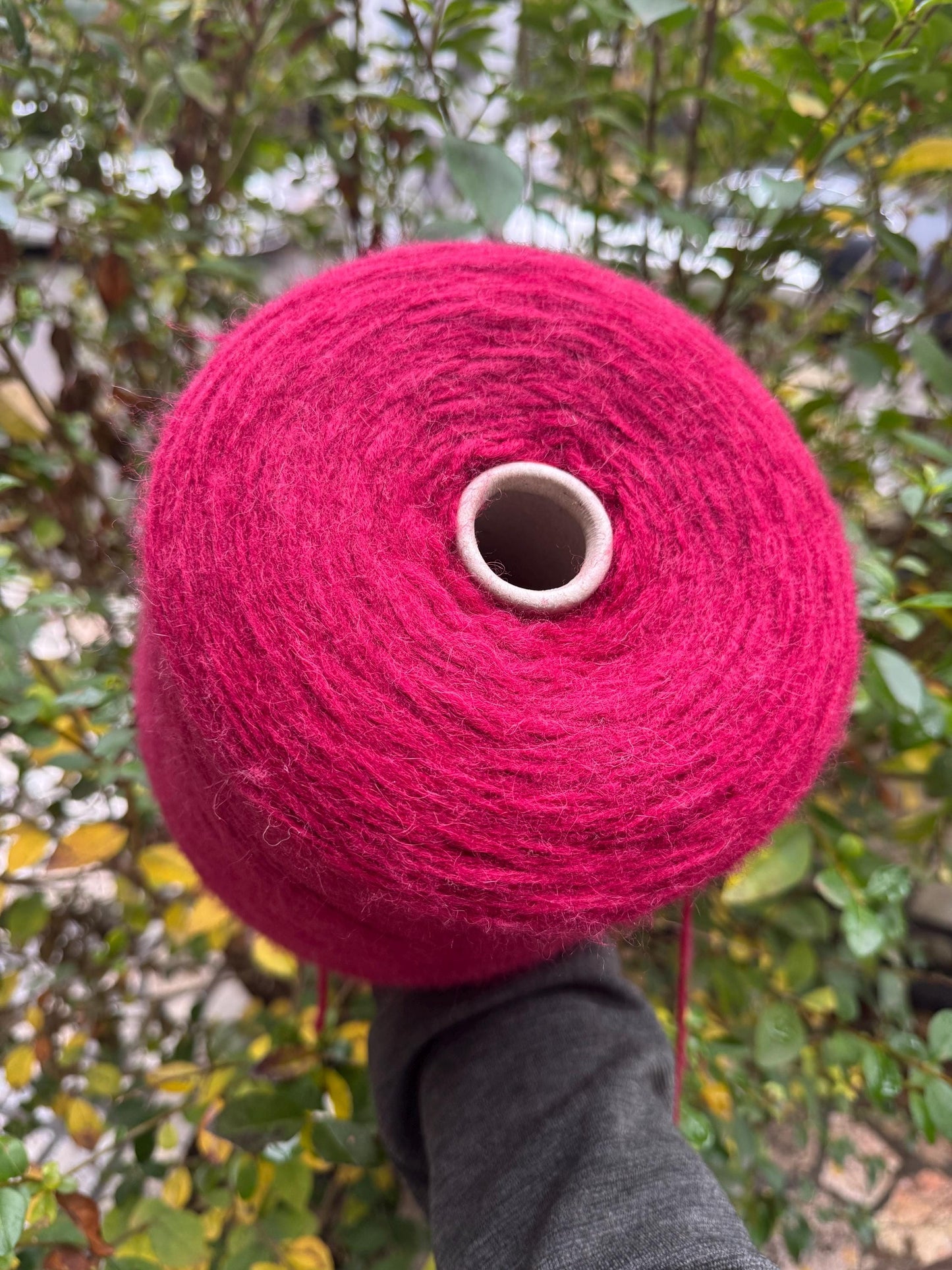 Dark Pink Alpaca Merino