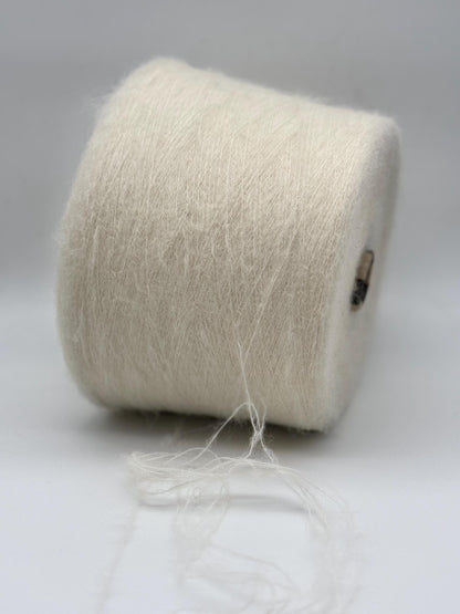 White Baby Alpaca Mohair