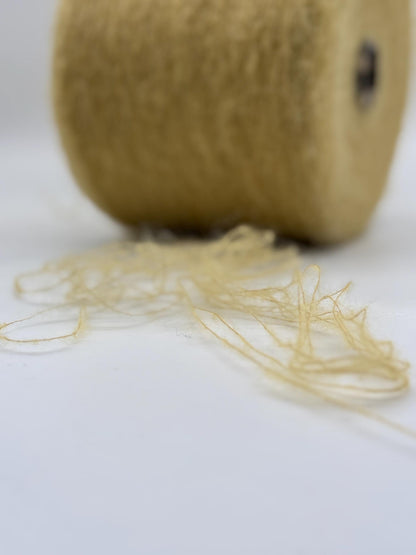 Yellow Baby Alpaca Mohair