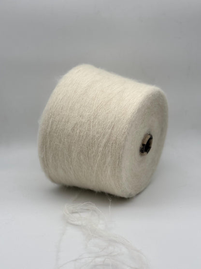 White Baby Alpaca Mohair