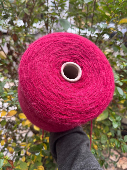 Dark Pink Alpaca Merino